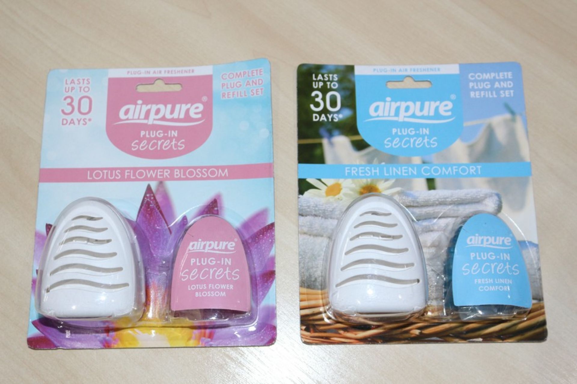 48X BOXED UNUSED BY AIRPURE PLUG IN SECRETS AIR FRESHENERS (IN 2 BOXES)(DS-SUPREME)