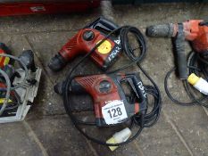 2 Hilti hammer drills 110v