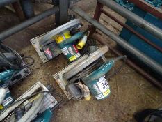 2 Makita 5903R circular saws 110v