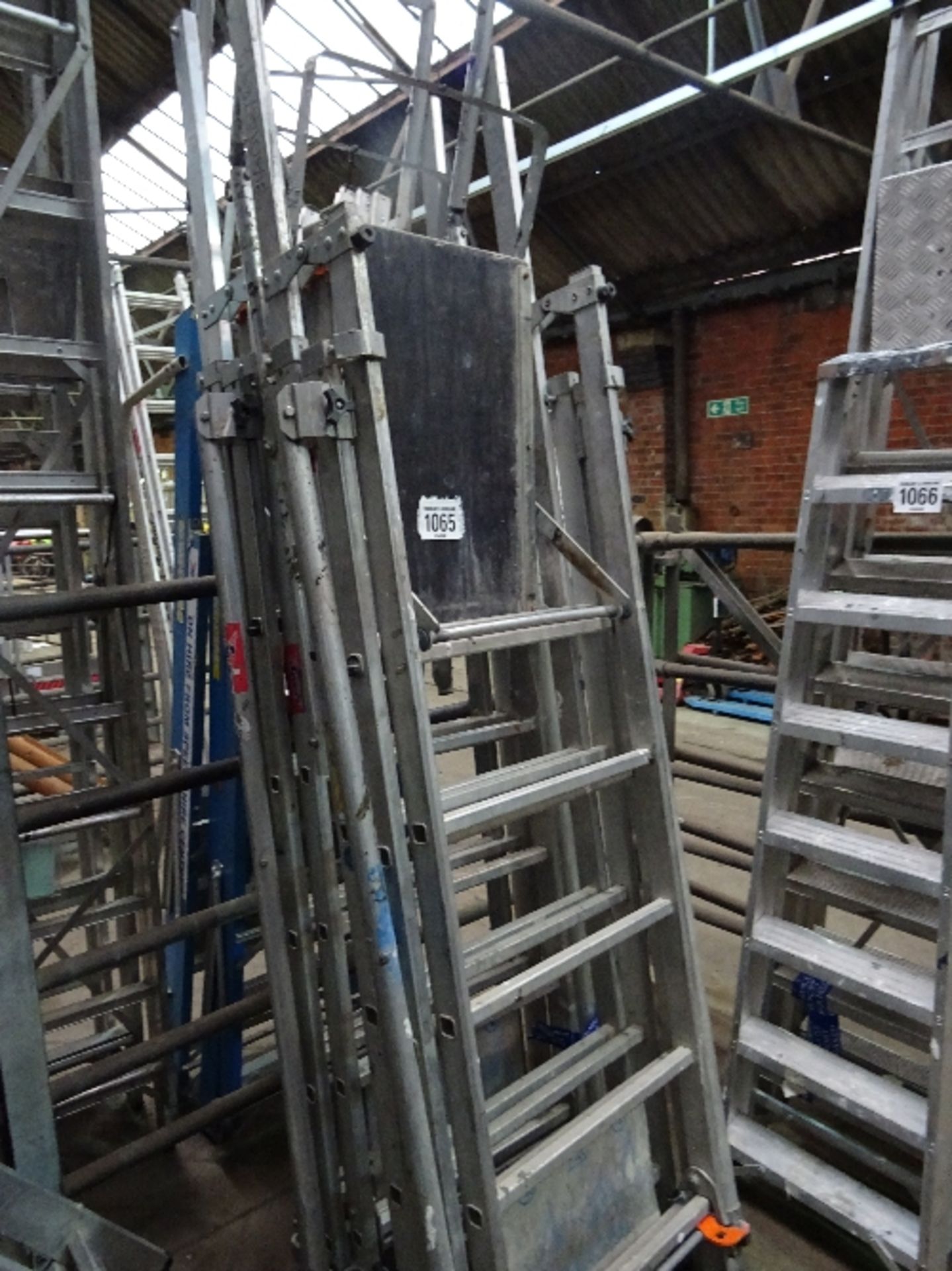 2 Zarges platform ladders