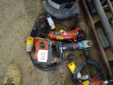 Hilti TE30 breaker, Hilti angle grinder & Makita grinder 110v