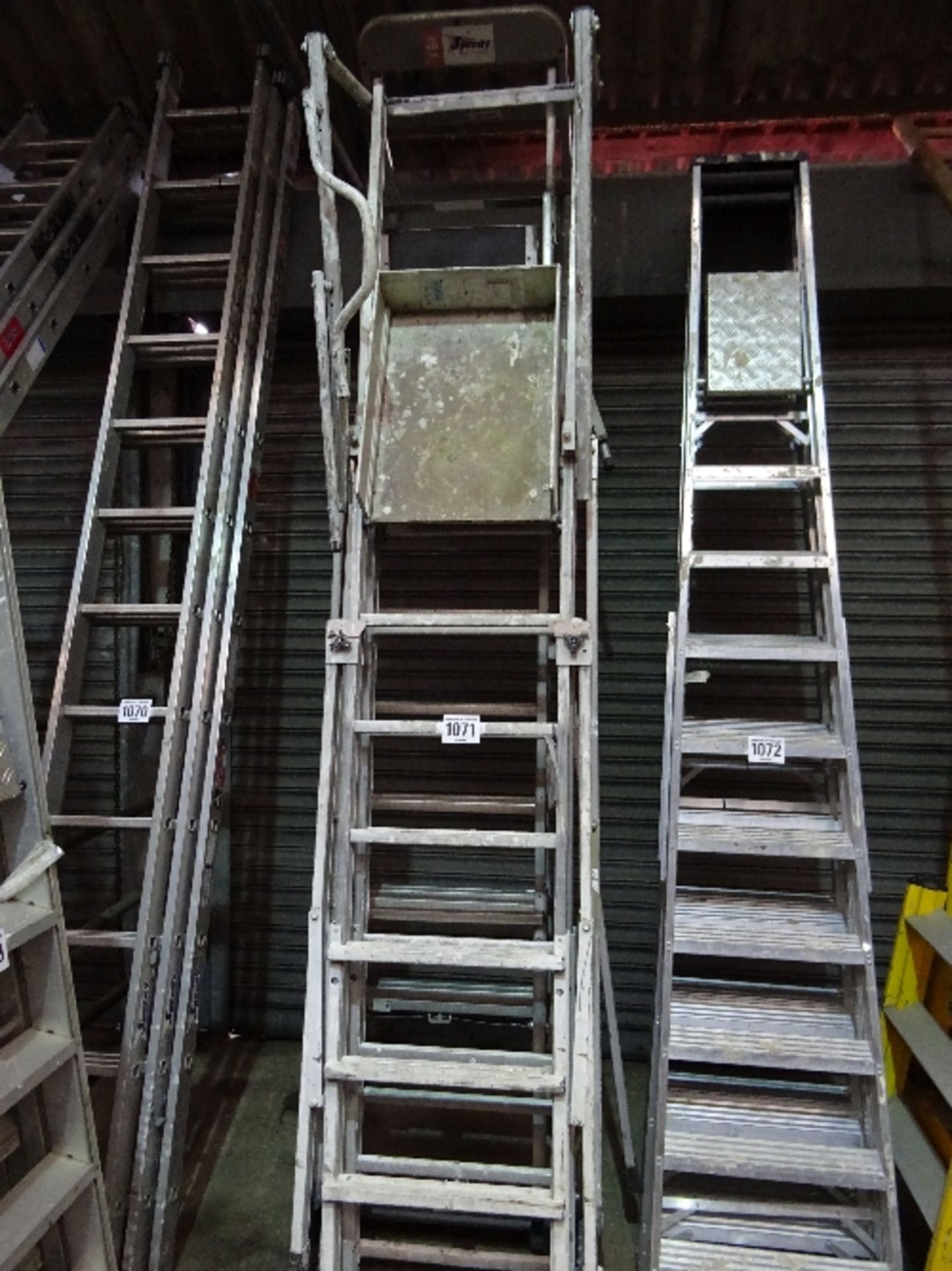 2 Zarges platform ladders