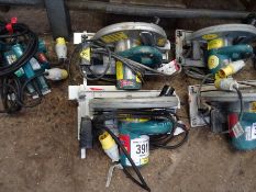 2 Makita 5903R circular saws 110v