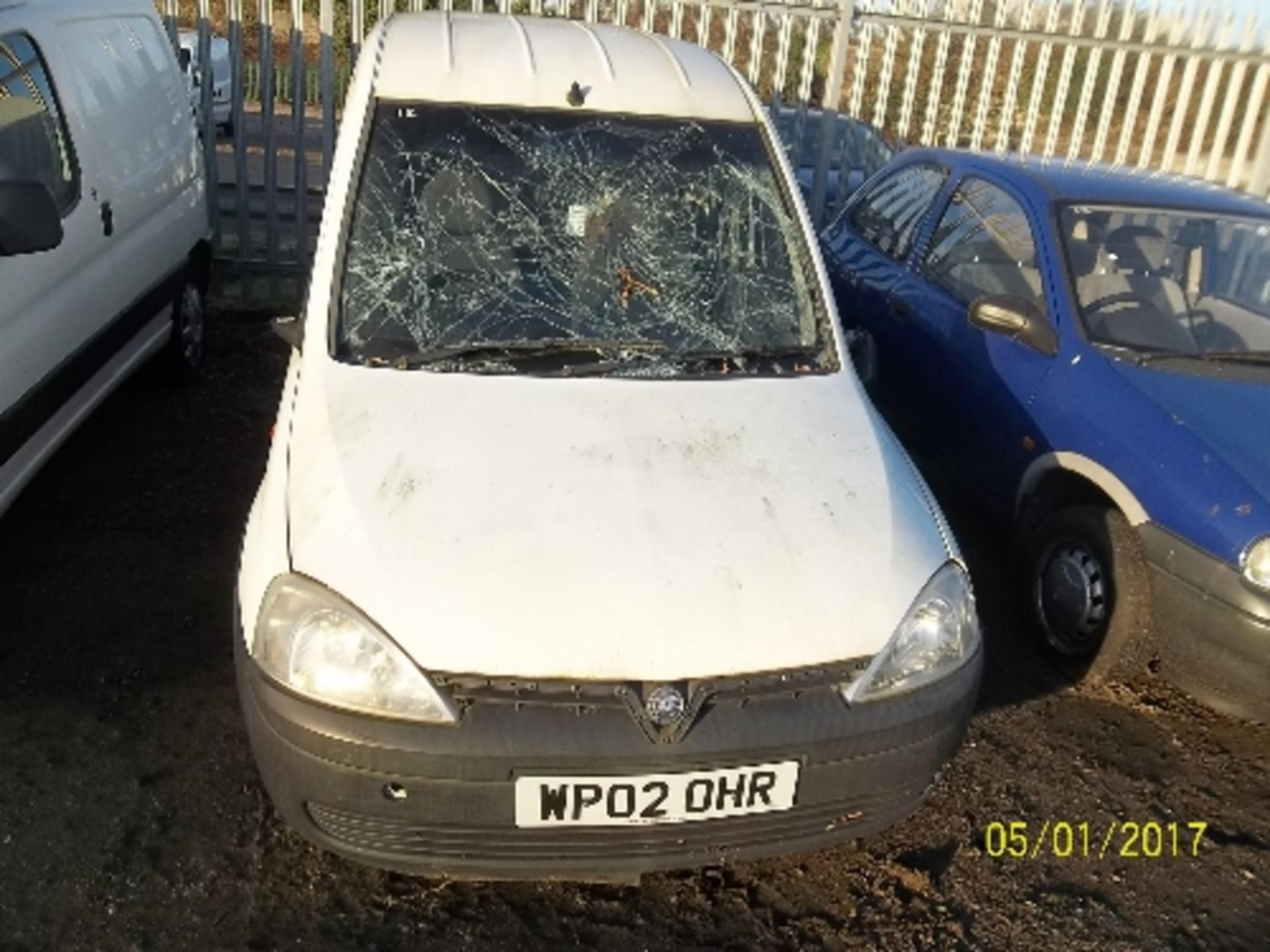 Vauxhall Combo 1700 LPG Car Derived Van - WP02 OHR Date of registration: 19.07.2002 1598cc, gas bi