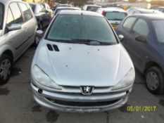 Peugeot 206 Look - BN02 UKC Date of registration: 20.06.2002 1360cc, petrol, manual, silver Odometer