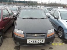 Chevrolet Kalos SE - CK55 OOA Date of registration: 29.09.2005 1150cc, petrol, manual, black