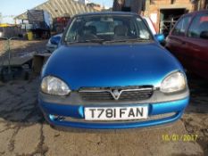 Vauxhall Corsa Breeze 12V - T781 FAN Date of registration: 01.03.1999 973cc, petrol, manual, blue