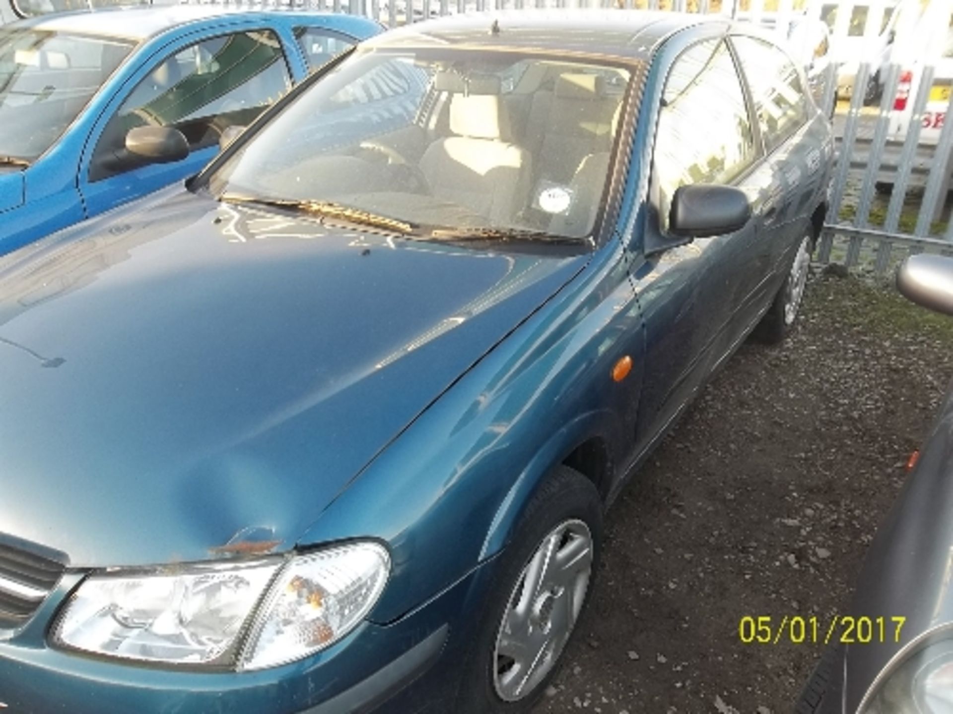 Nissan Almera E - PF51 ZBD Date of registration: 13.02.2002 1497cc, petrol, manual, blue Odometer - Image 5 of 5