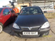 Vauxhall Corsa SXI+ CDTI - KX06 BHT Date of registration: 25.07.2006 1248cc, diesel, manual, black