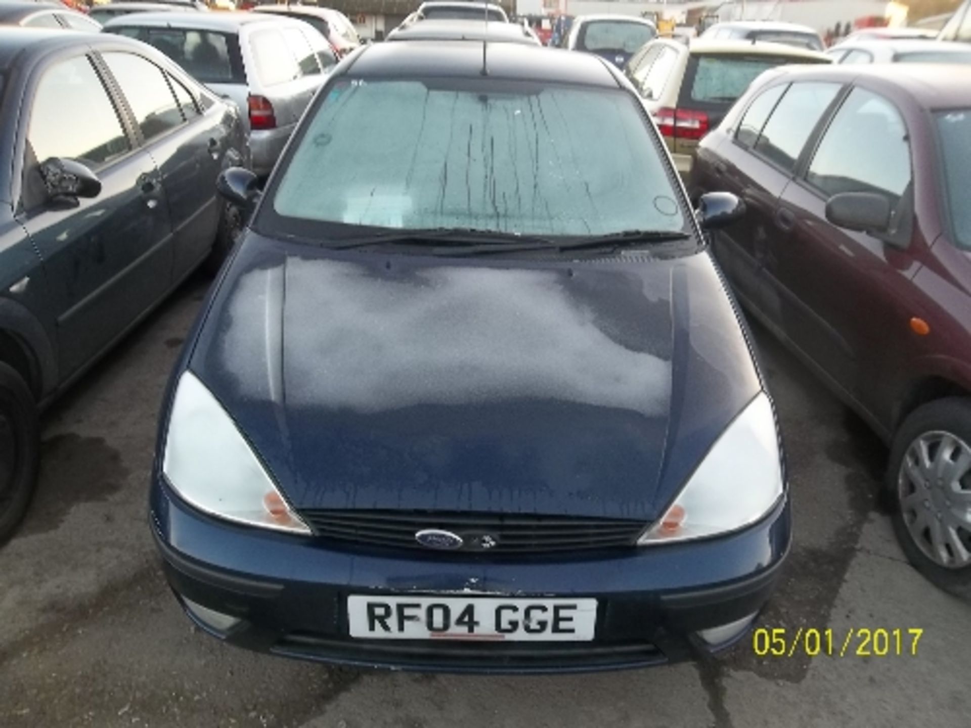 Ford Focus Zetec - RF04 GGE Date of registration: 08.07.2004 1596cc, petrol, 4 speed automatic, blue