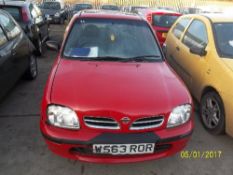 Nissan Micra Celebration 16V - W563 ROR Date of registration: 10.03.2000 998cc, petrol, manual,