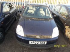 Ford Fiesta LX - YP02 YKW Date of registration: 12.07.2002 1388cc, petrol, manual, blue Odometer