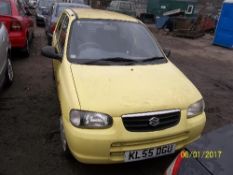 Suzuki Alto GL – KL55 DGU Date of registration:  01.09.2005 1061cc, petrol, manual, yellow