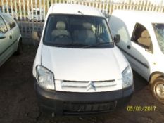 Citroen Berlingo 600D LX Car derived van - DG56 FDE Date of registration: 18.10.2006 1868cc, diesel,