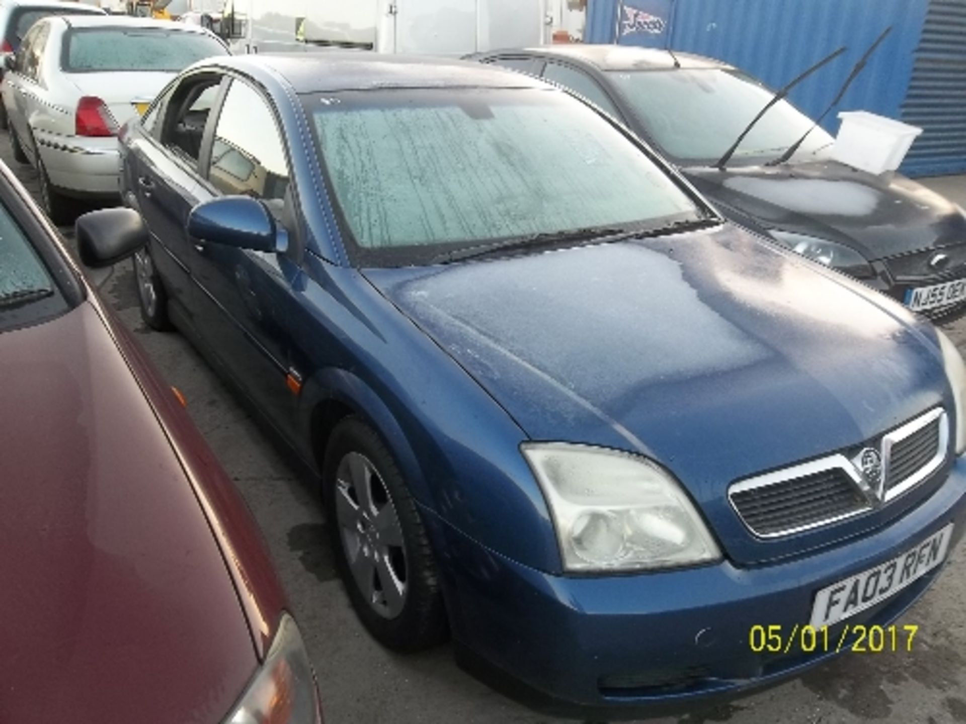 Vauxhall Vectra Club 16V - FA03 RFN Date of registration: 21.07.2003 1796cc, petrol, manual, blue - Image 2 of 4