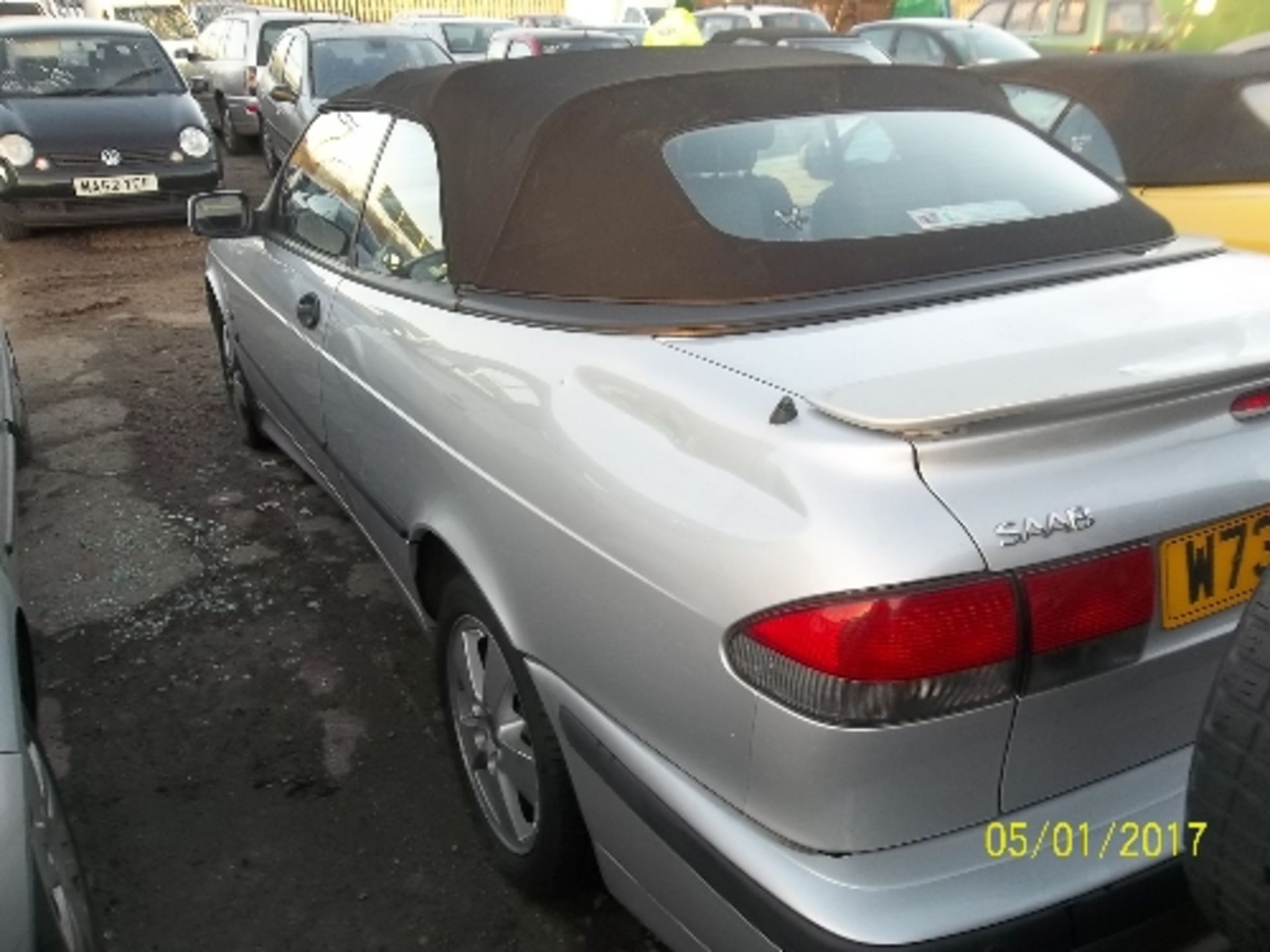 Saab 9-3 SE Turbo convertible - W736 WGT Date of registration: 27.06.2000 1985cc, petrol, 4 speed - Image 4 of 4