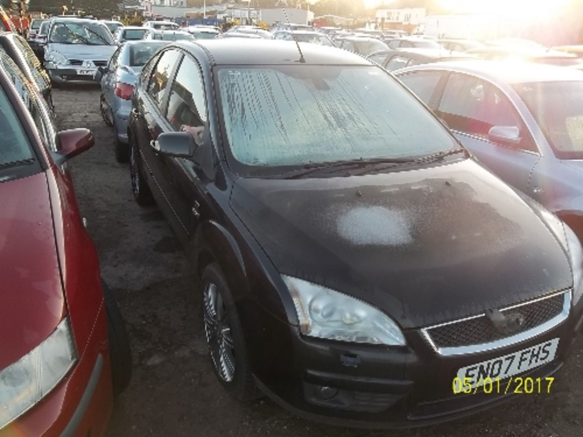 Ford Focus Ghia TDCI - EN07 FHS Date of registration: 27.06.2007 1997cc, diesel, manual, black - Image 2 of 4