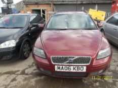 Volvo V50 SE D (E4) Estate - MA06 KBO Date of registration: 31.03.2006 1998cc, diesel, manual, red