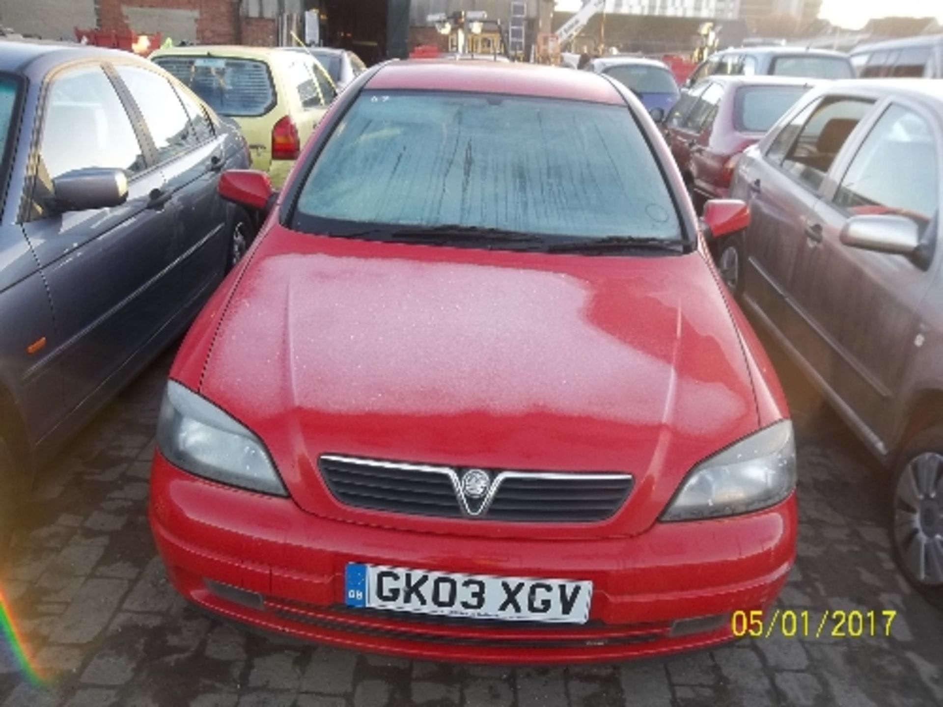 Vauxhall Astra SXI 16V - GK03 XGV Date of registration: 01.03.2003 1598cc, petrol, manual, red