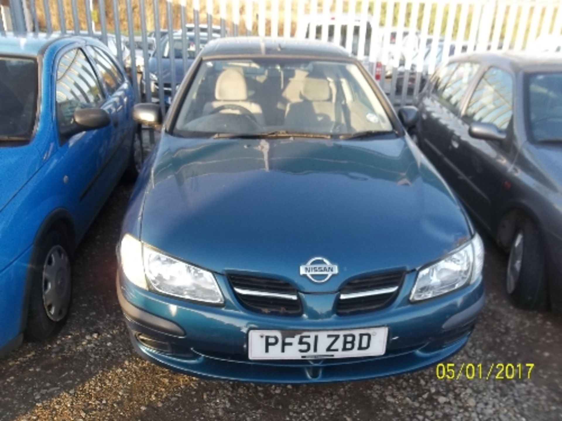 Nissan Almera E - PF51 ZBD Date of registration: 13.02.2002 1497cc, petrol, manual, blue Odometer