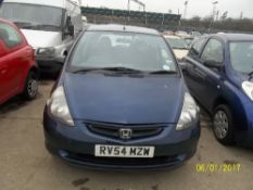 Honda Jazz S - RV54 MZW Date of registration: 01.09.2004 1339cc, petrol, manual, blue Odometer