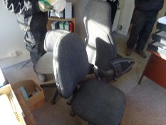 3 office chairs