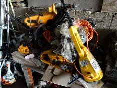 Assorted garden machines for spares/repair