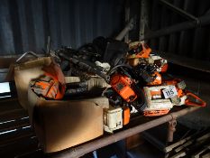 Large quantity of Stihl petrol garden machines for spares/repair