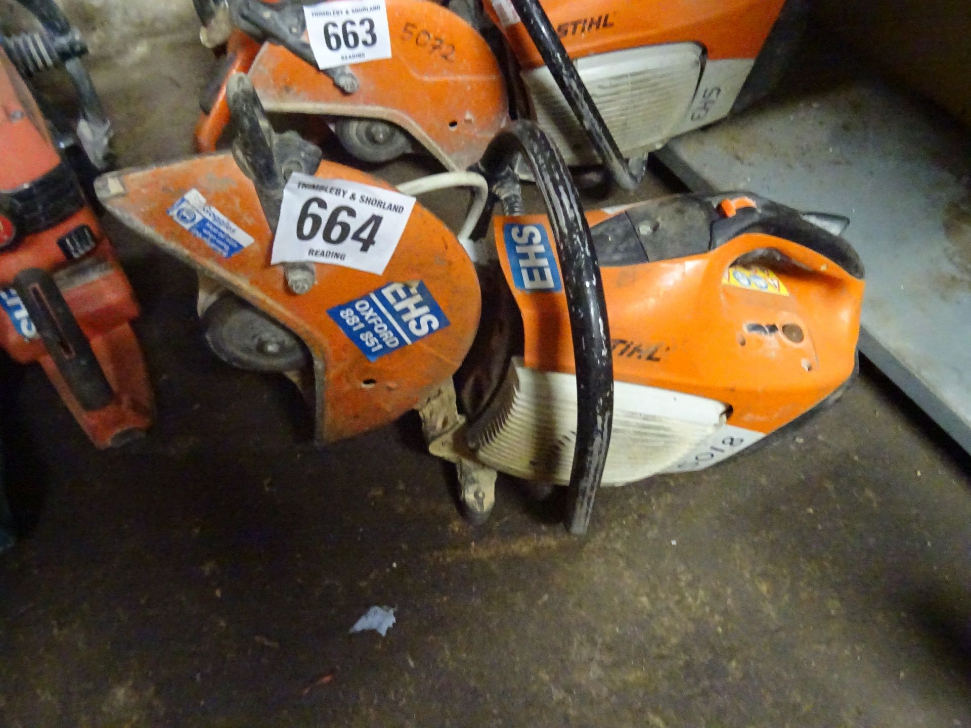 Stihl TS40 petrol disc cutter