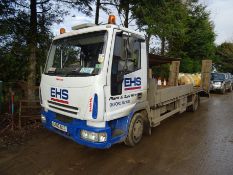 Ford Iveco Eurocargo Plant Lorry  (2005) Registration No: LK05 BCO 5880cc, diesel c/w Winchmax winch