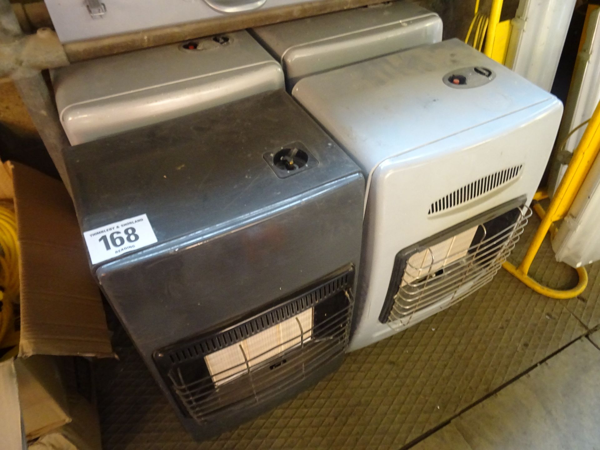 4 propane cabinet heaters