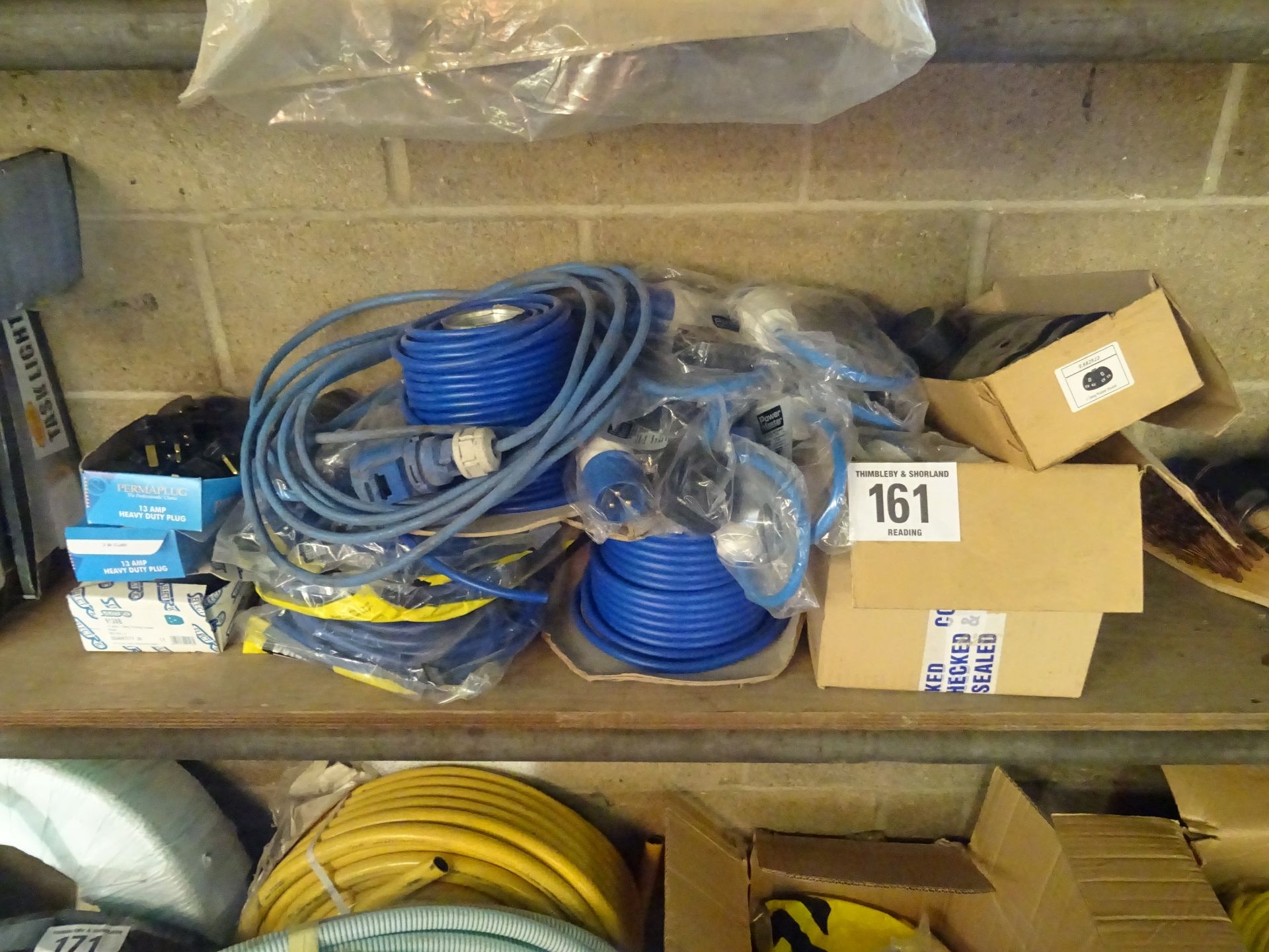 240v electric cable and fittings