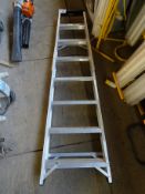 7 tread aluminium step ladder