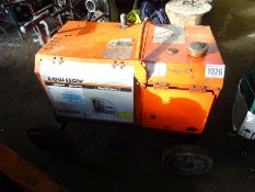 Kubota Lowboy diesel generator