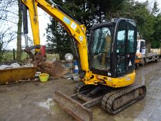 JCB 8025 ZTS mini digger (2010) RDD 3570 hrs 5022 c/w 5 buckets