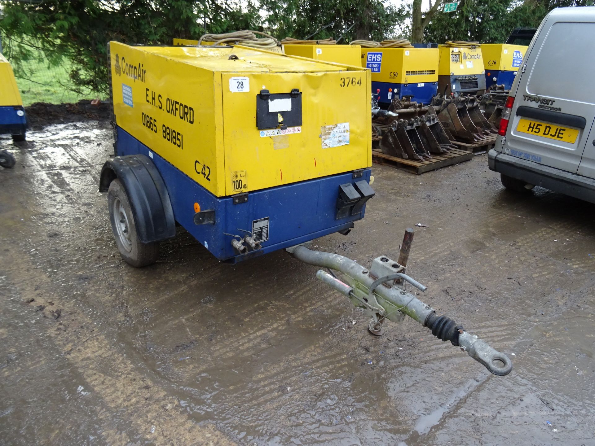 Compair C42 compressor (2003) 2059 hrs 3764 RMA