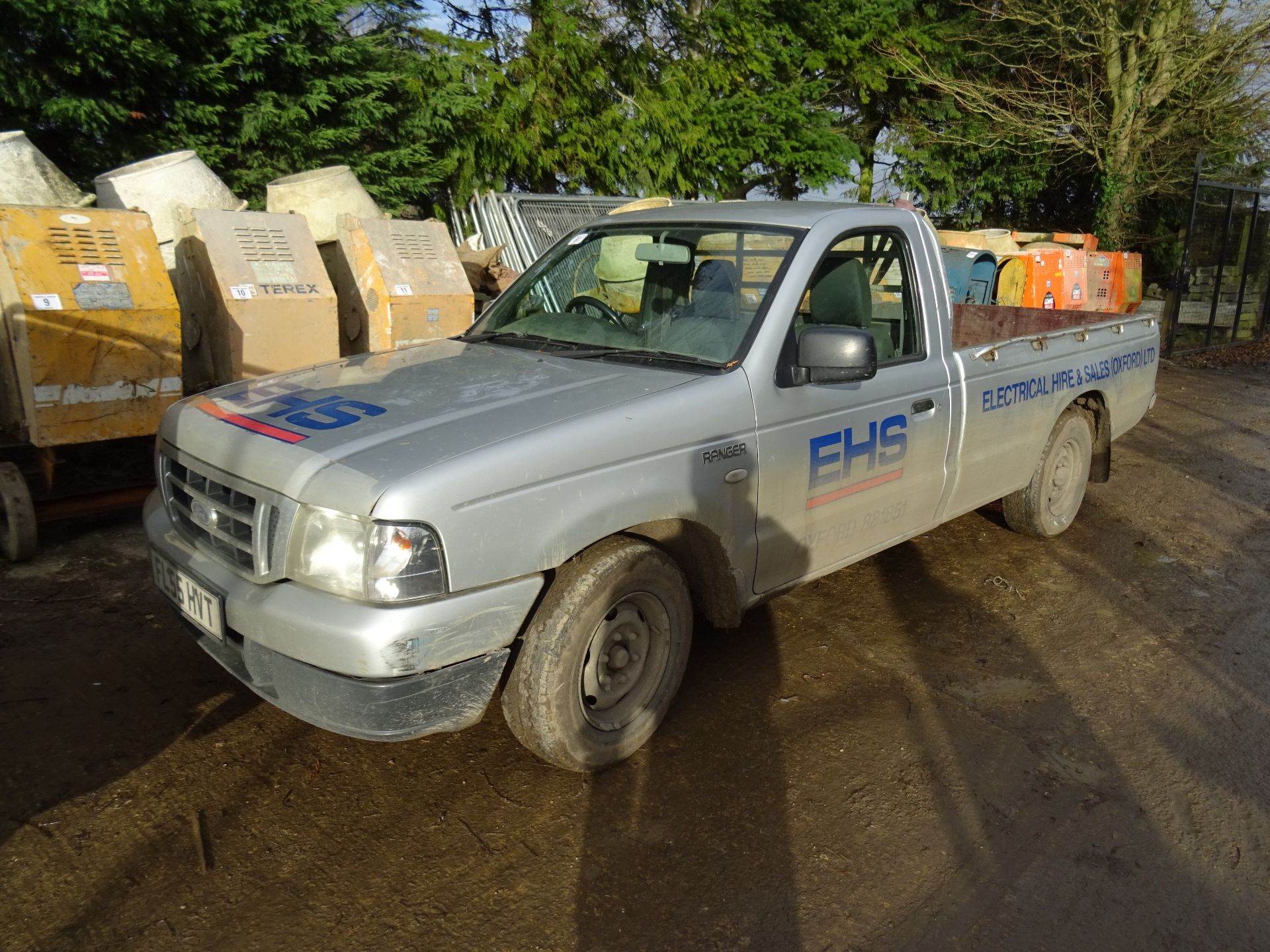 Ford Ranger pickup (2005) Registration No: FL55 HVT 2500cc, diesel, 5 speed manual MOT to 24.10.