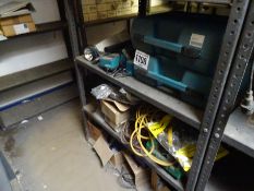 2 Makita tool boxes, chargers and spares