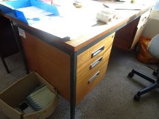 Wooden desk