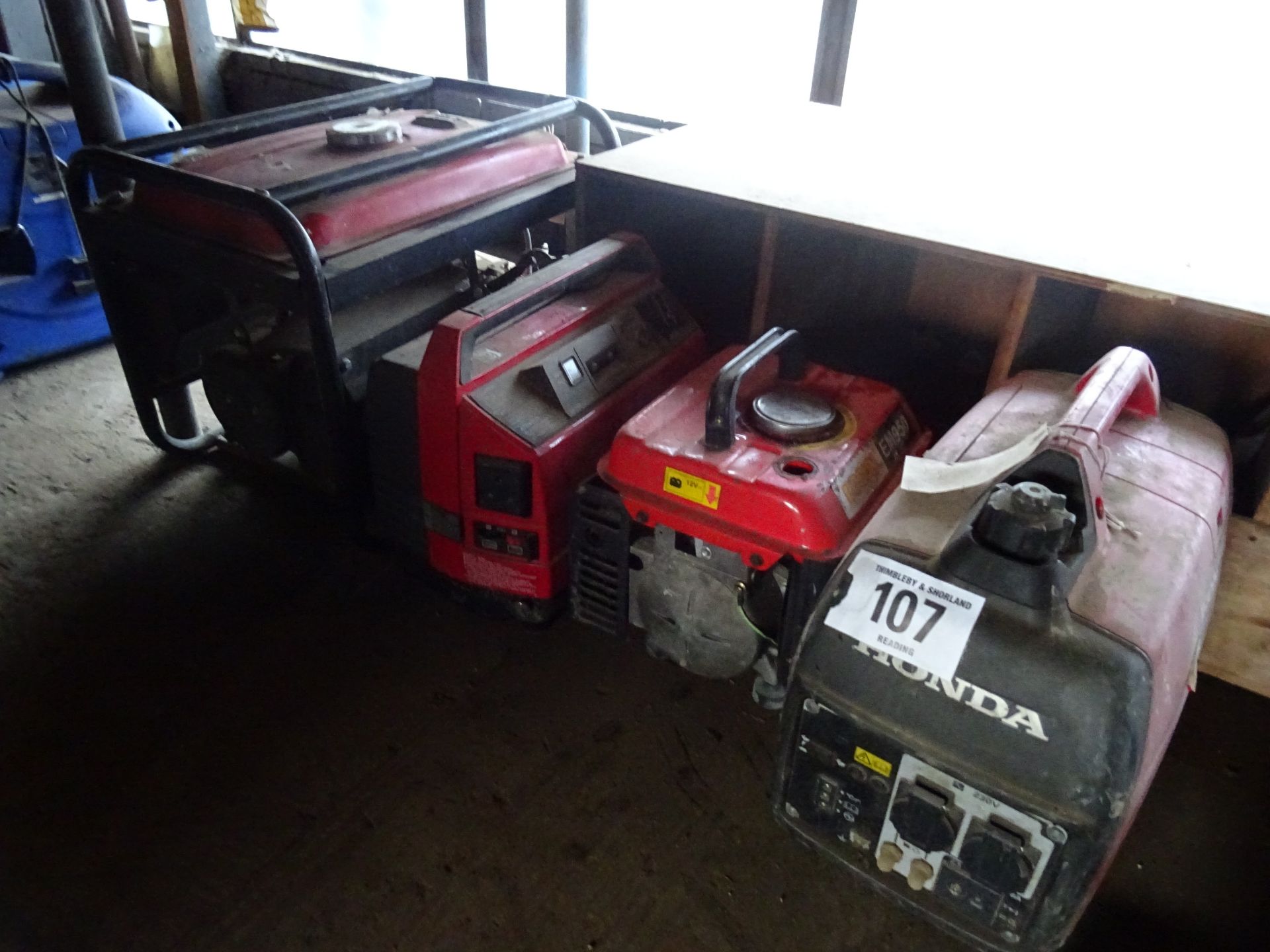 4 Honda generators for spares/repair