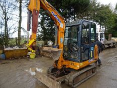 Hanix H26C mini digger RDD 4724 hrs 3882 c/w 4 buckets