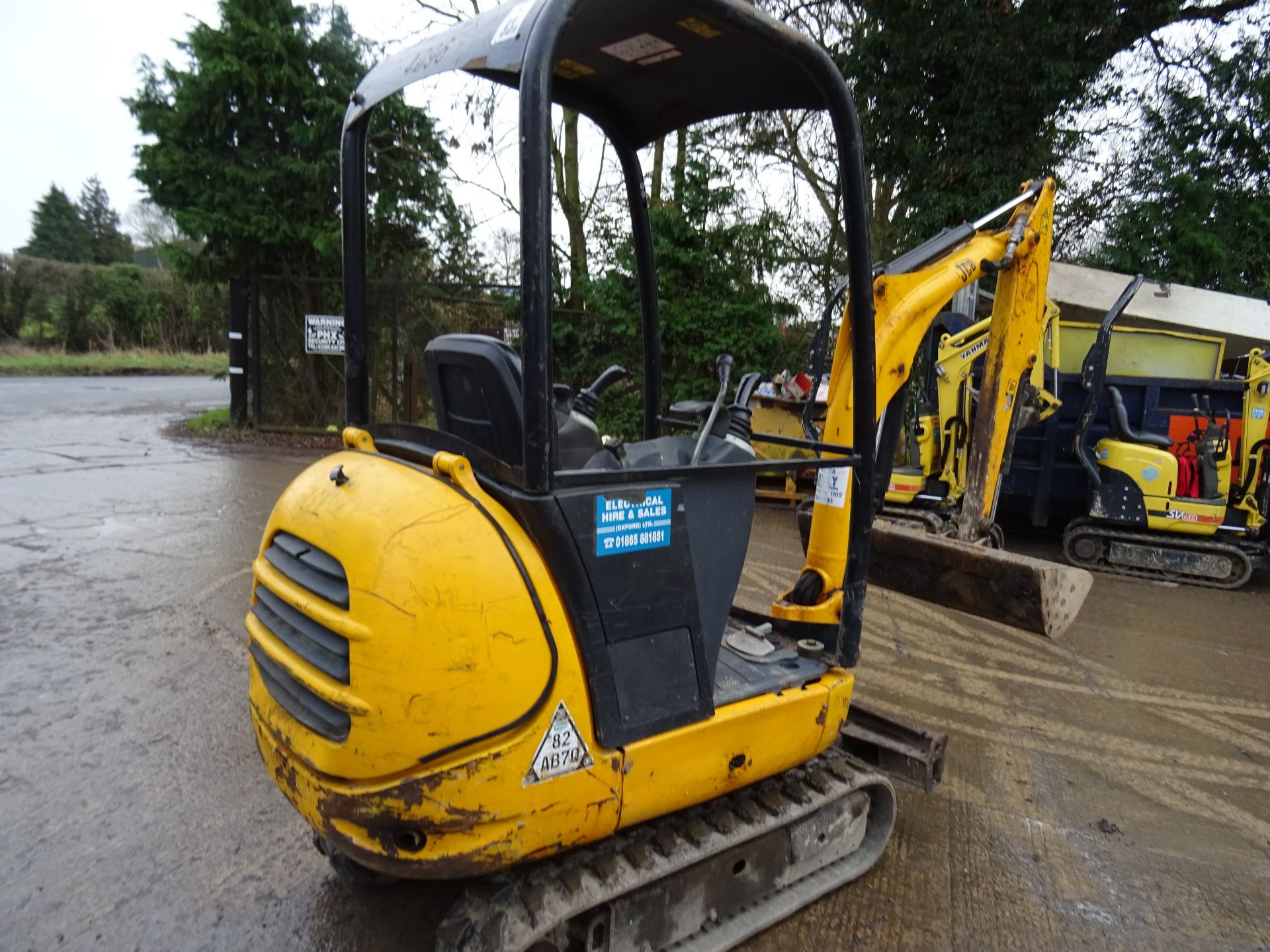 JCB 801.6 CTS mini digger (2009) RDD 3026 hrs 4096 c/w 5 buckets - Bild 4 aus 10