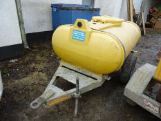 Single axle poly water bowser