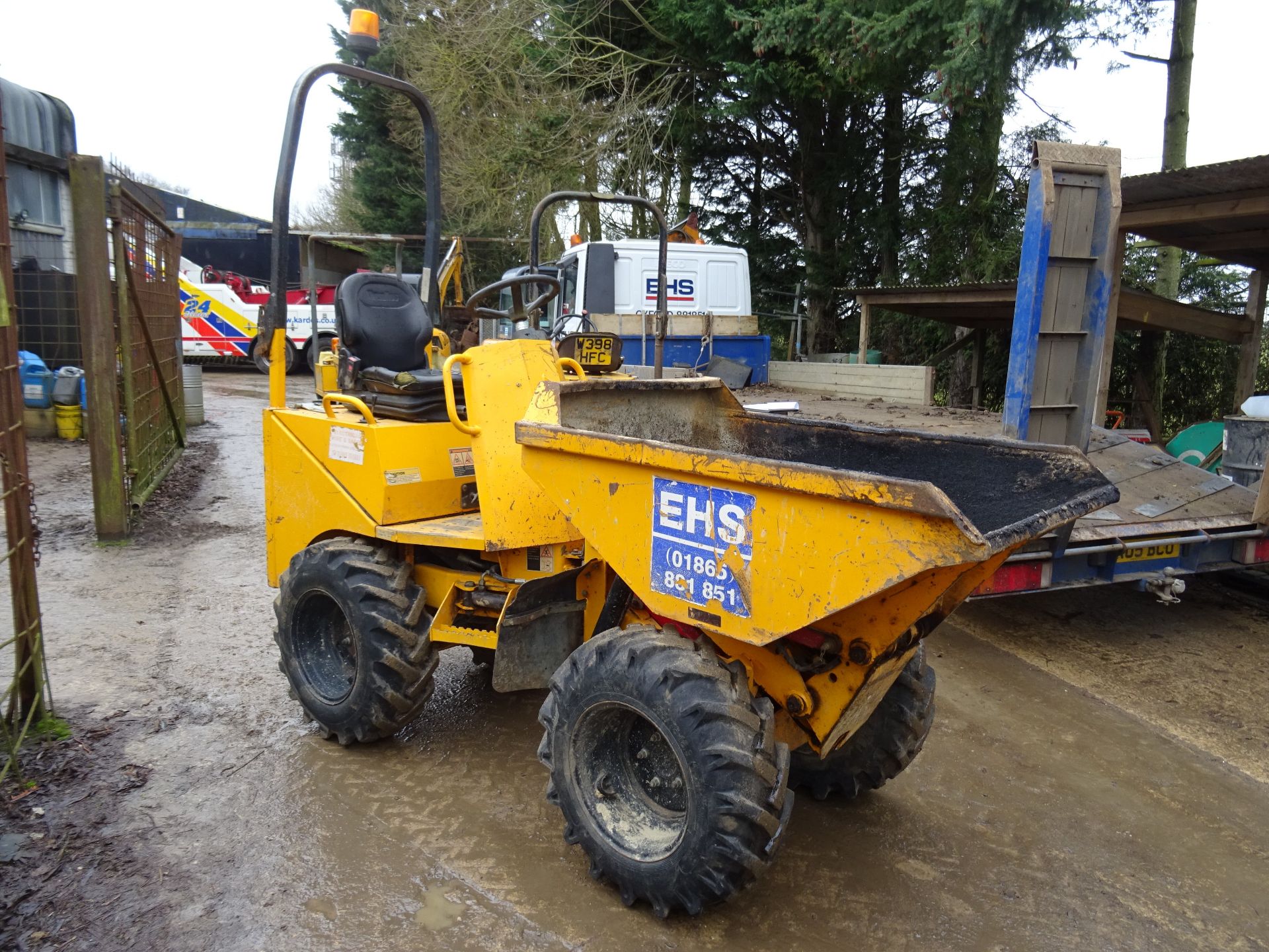 Thwaites 1 tonne hydrostatic skiploader (2007) RDT 1687 hrs 5101 - Image 2 of 4