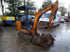 Hanix H15B-2 mini digger (2007) RDD 3168 hrs 3947 c/w 5 buckets