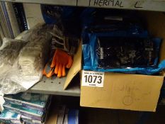 Quantity of cotton & nylon work gloves