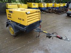 Atlas Copco XAS36 compressor (2002) 3695 RMA