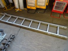 8 rung aluminium ladder