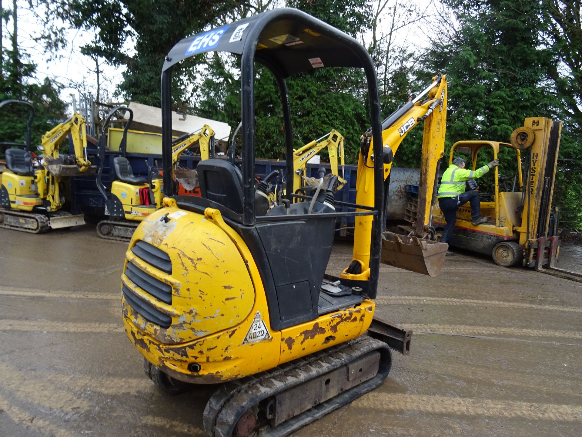 JCB 801.6 CTS mini digger (2011) RDD 2565 hrs 5077 c/w 5 buckets - Bild 4 aus 10