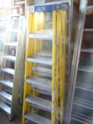 3 Lyte 5 tread fibreglass step ladders